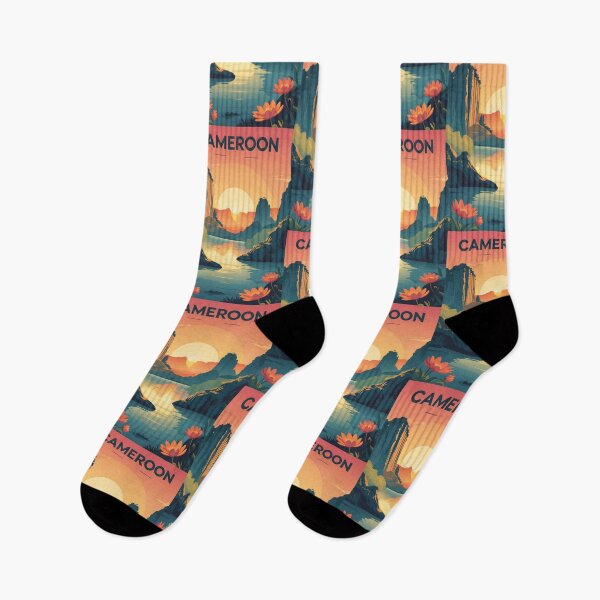 Item preview, Cameroon Retro Vintage Travel Design designed and sold by TravelersGems.