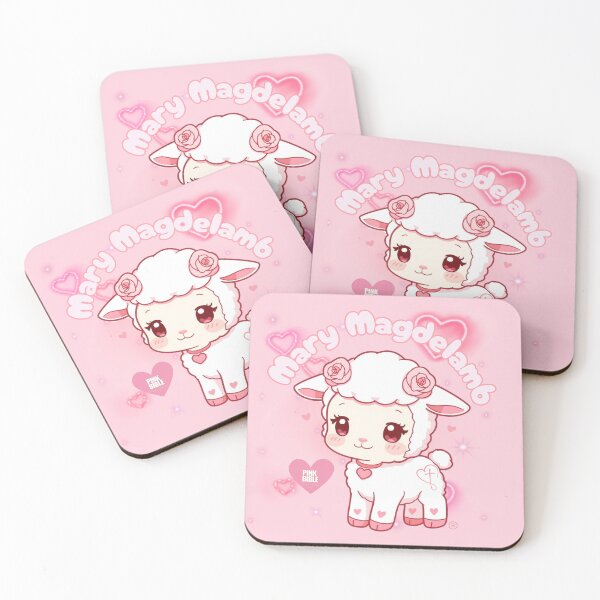 Item preview, Mary Magdelamb Print designed and sold by Pink Bible Paper Company.