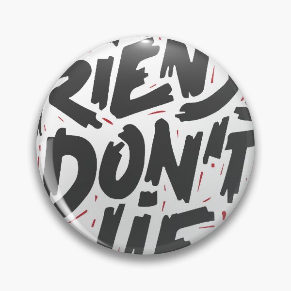 Item preview, Friends Don’t Lie Bold Typography Quote designed and sold by andry01.