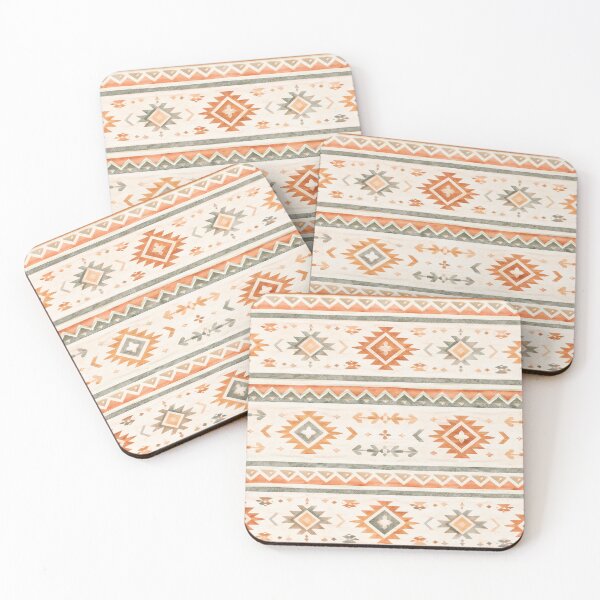 Item preview, Southwestern Stripe Textile Pattern designed and sold by TMDesignStudio.