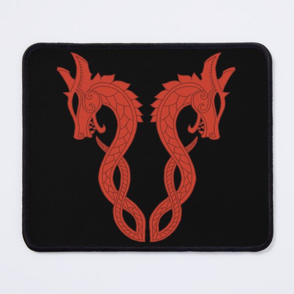 Item preview, Two-headed red dragon designed and sold by Lagueny.