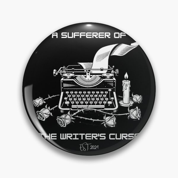 Item preview, The Writer's Curse Vintage Typewriter Dark Academia Aesthetic designed and sold by w66aboo.