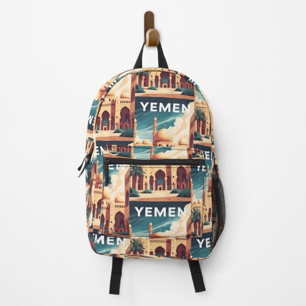 Item preview, Yemen Retro Vintage Travel Design designed and sold by TravelersGems.