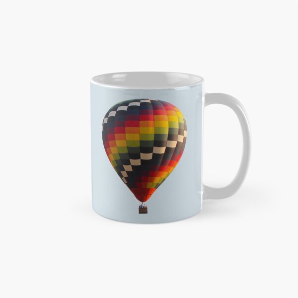 Item preview, lighter than air hot air balloon colorful rainbow designed and sold by PilotandPlane.