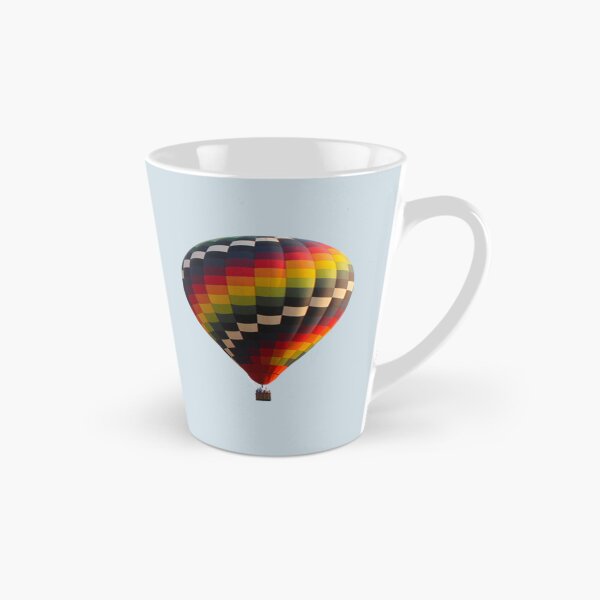 Item preview, lighter than air hot air balloon colorful rainbow designed and sold by PilotandPlane.