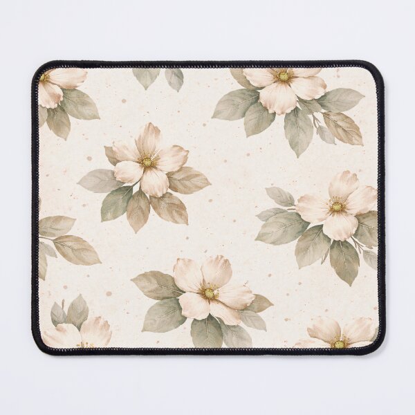 Aperçu de l'œuvre Motif botanique de fleurs sauvages douces créée et vendue par TMDesignStudio.