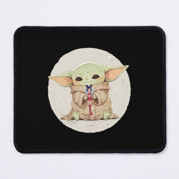 Item preview, BABY YODA WITH WINX MUSA FAIRY designed and sold by LIS AND MELIVERSO.