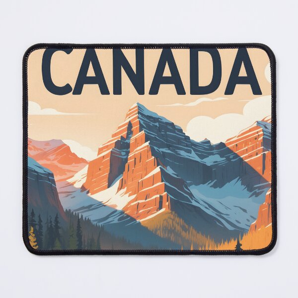 Item preview, Canada Retro Vintage Travel Design designed and sold by TravelersGems.
