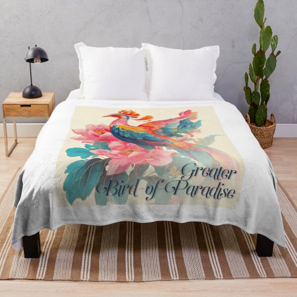 Item preview, Paradise Plumage: Greater Bird-of-Heaven in Bloom designed and sold by ForeverPrintsOK.