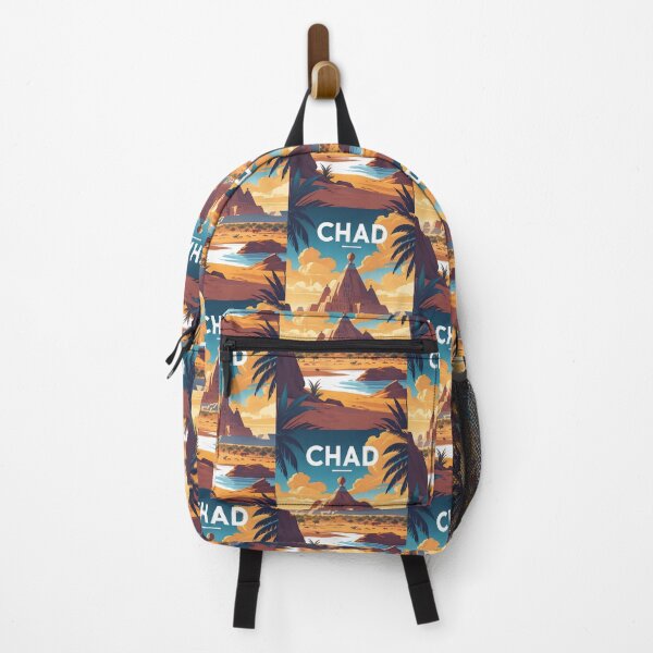 Item preview, Chad Retro Vintage Travel Design designed and sold by TravelersGems.