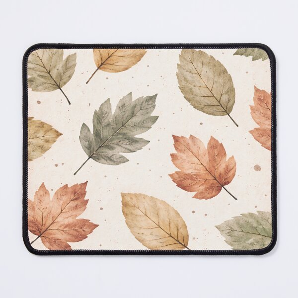 Item preview, Autumn Leaves Watercolor Pattern designed and sold by TMDesignStudio.