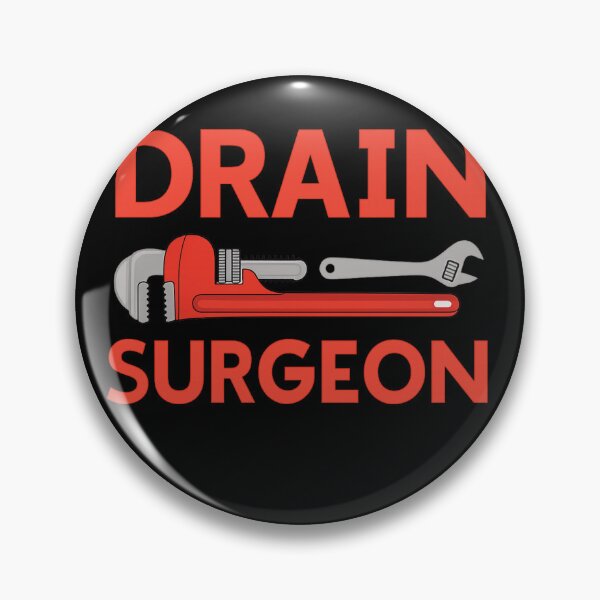 Item preview, Drain Surgeon Funny Plumber Design designed and sold by haitrieuic96.