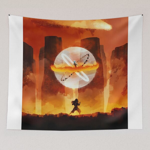 Item preview, Avatar Aang vs Phoenix King Ozai designed and sold by HarlwisArt.