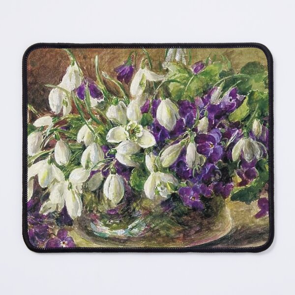 Item preview, Snow Drops and Violets designed and sold by tomorrowsart.