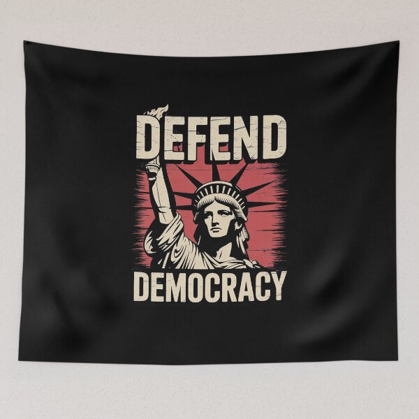 Item preview, Defend Democracy Protect Voting Rights Save Vote Election3 designed and sold by MarkLeedsArt.