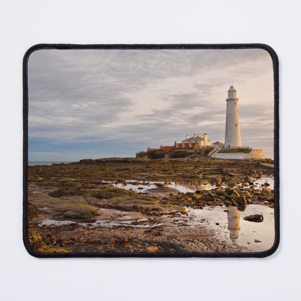 Item preview, St Marys Island and Lighthouse Reflection designed and sold by Violaman.