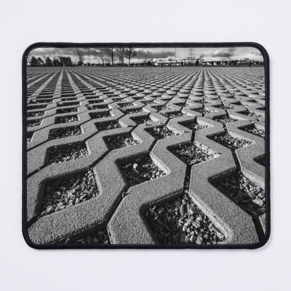 Item preview, Concrete Grid Perspective Black and White designed and sold by Rabee Khalil Photography.