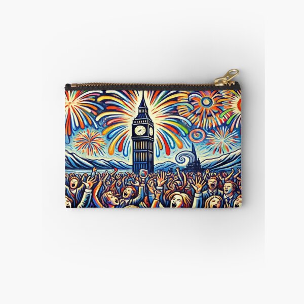 Item preview, Expressionist New Year’s Night – inspired by Munch’s emotional firework and poetic unrest designed and sold by FotoworldEdel.