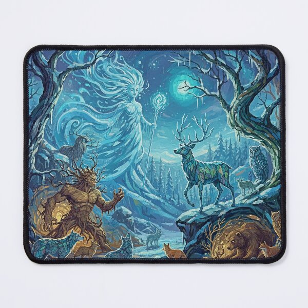Item preview, Ozark Winter Fantasy Forest designed and sold by Marielle Valenzuela.