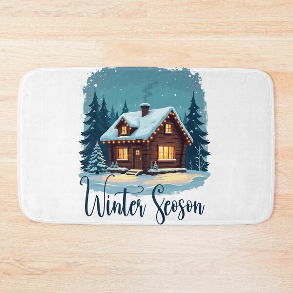 Item preview, Winter Season T-Shirt  Cozy Snow Cabin Graphic  Winter Forest Scenic Tee designed and sold by Design-Pro-21.