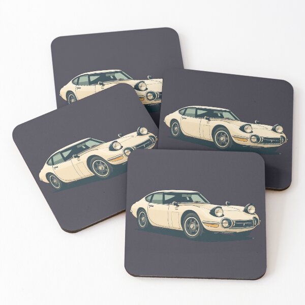 Item preview, Retro Classic Car Illustration – Vintage Stylized Automotive Art 1 designed and sold by VoglR.