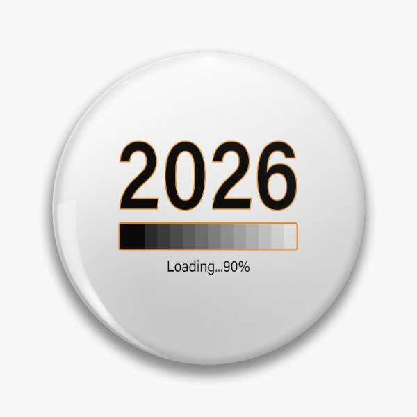 Item preview, 2026 Loading 90% T-Shirt  New Year Graphic Tee  Funny Countdown Progress Bar Shirt designed and sold by Design-Pro-21.