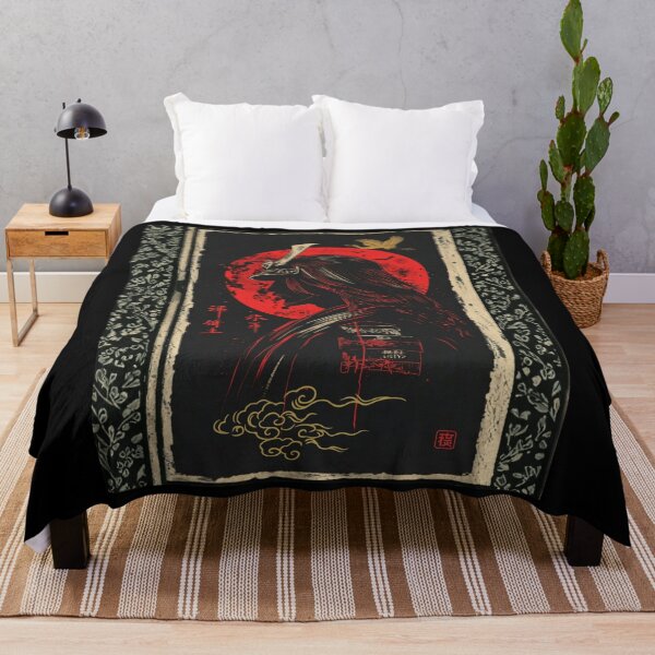 Item preview, Samurai Japanese warrior with katana  – Retro Japanese Samurai aesthetic and all  nature Vintage japanese Culture in Japanese Art ver   18 designed and sold by mndesignworx.