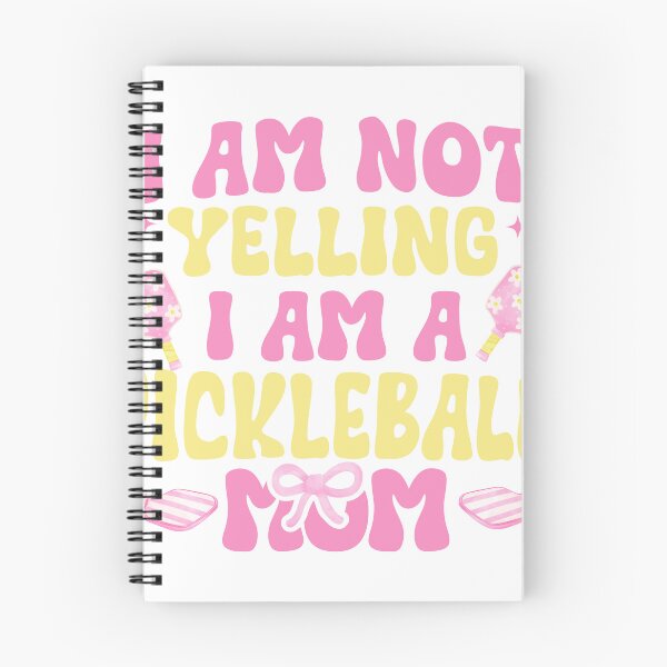 Item preview, I am not yelling , I am a pickleball mom designed and sold by spaceopy.