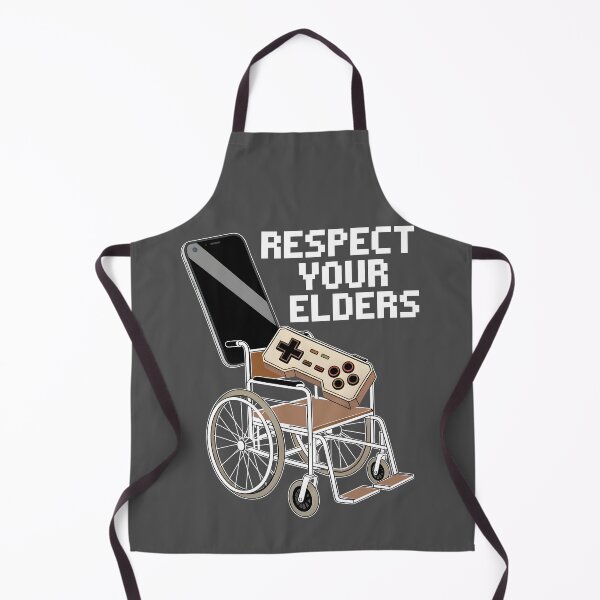Item preview, Respect Your Elders Retro Gaming Controller 80s 90s Gamer designed and sold by Millsoft.