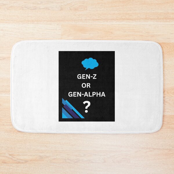 Item preview, Funny Gen Z or Gen Alpha ? designed and sold by FunduPedia.