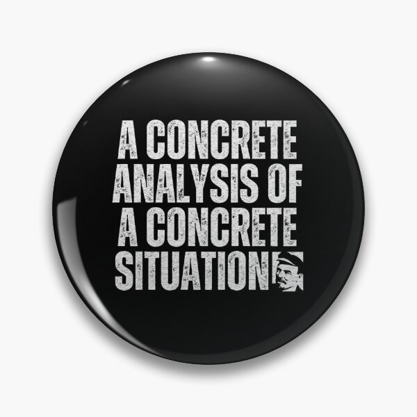 Item preview, Lenin quote: A concrete analysis of a concrete situation designed and sold by Tony Cisse.