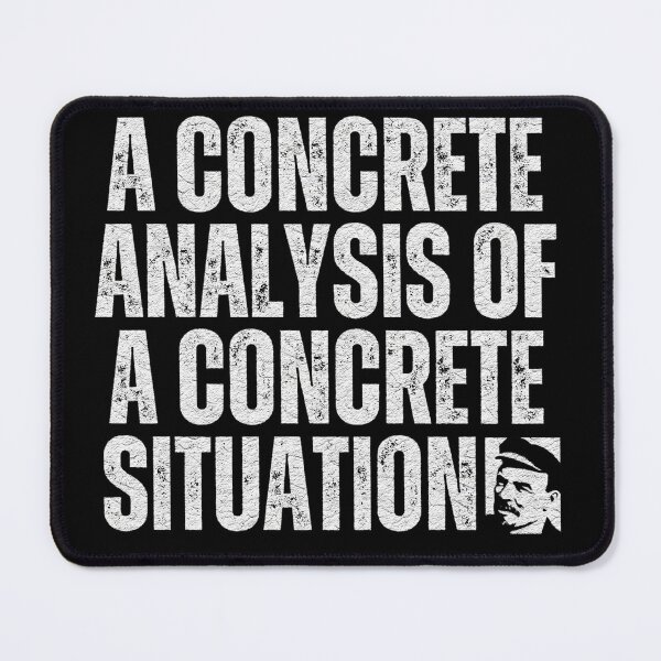 Item preview, Lenin quote: A concrete analysis of a concrete situation designed and sold by Tony Cisse.
