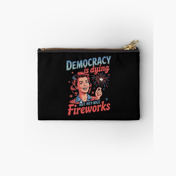 Item preview, Democracy Is Dying But Hey Nice Fireworks 4th Of July Women designed and sold by MarkLeedsArt.