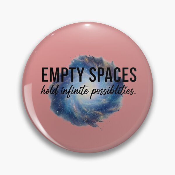 Item preview, Empty Spaces Hold Infinite Possibilities – Minimalist Cosmic Inspiration Art designed and sold by SV-Creation.