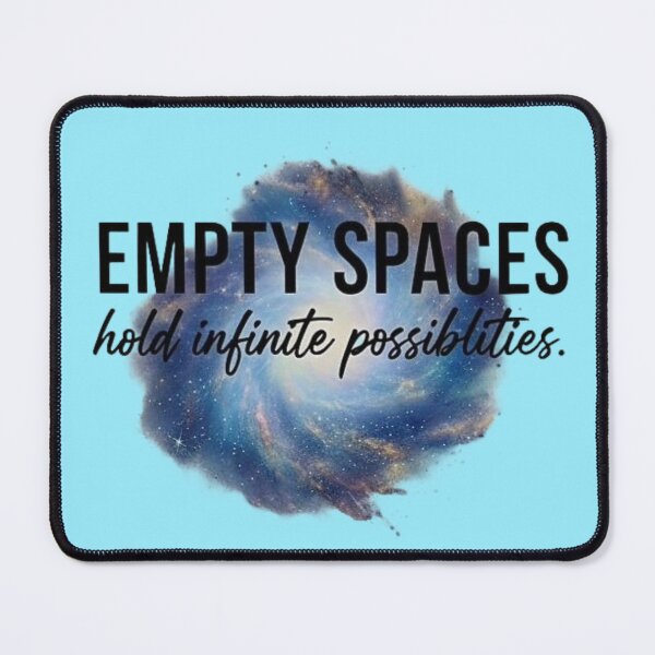 Item preview, Empty Spaces Hold Infinite Possibilities – Minimalist Cosmic Inspiration Art designed and sold by SV-Creation.
