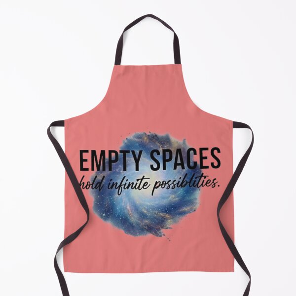 Item preview, Empty Spaces Hold Infinite Possibilities – Minimalist Cosmic Inspiration Art designed and sold by SV-Creation.