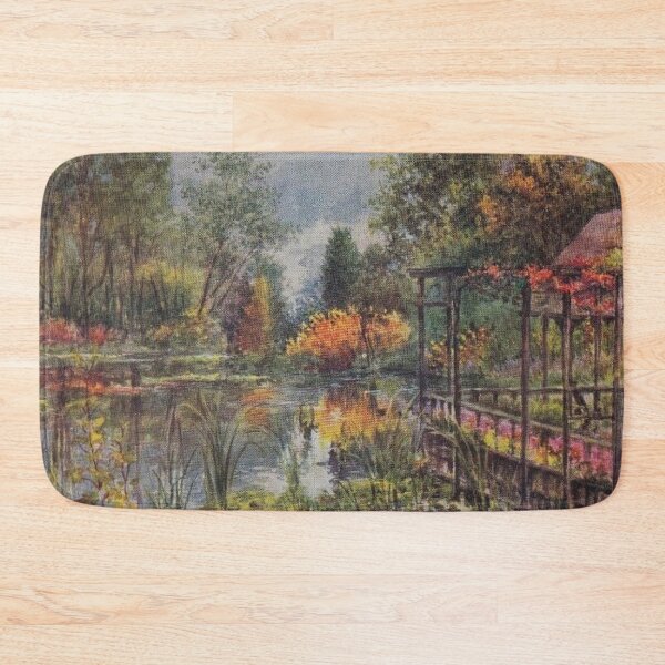 Item preview, Tea House on the Lake designed and sold by tomorrowsart.