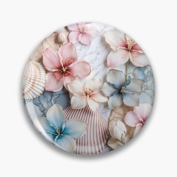 Item preview, Floral Coastal Collage designed and sold by SolaoLab.