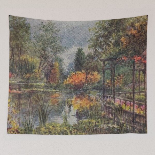 Item preview, Tea House on the Lake designed and sold by tomorrowsart.