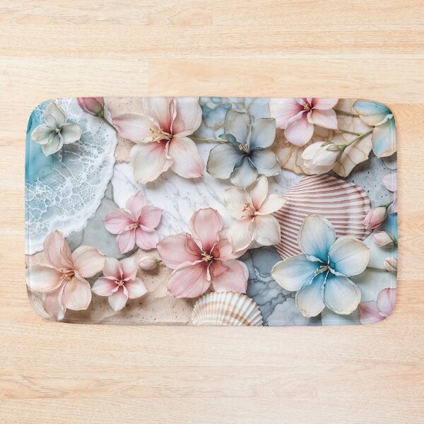 Item preview, Floral Coastal Collage designed and sold by SolaoLab.