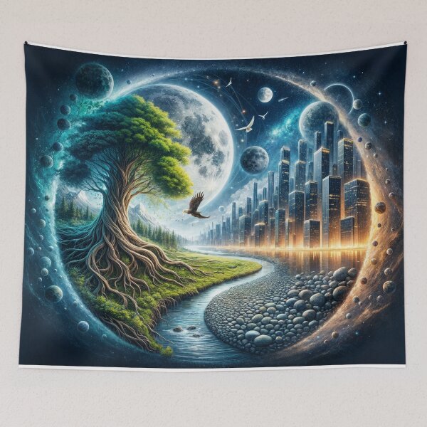 Item preview, The Eternal Balance designed and sold by Undersea Ai Art.
