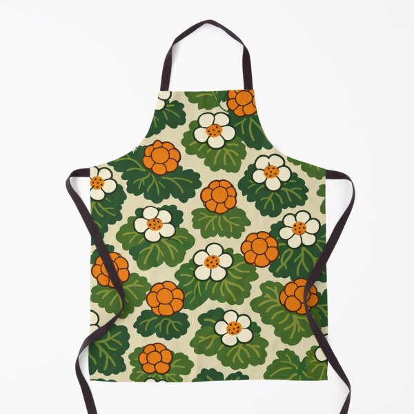 Item preview, Cloudberry Marsh – Vintage Nordic Berry Pattern designed and sold by Planthem.