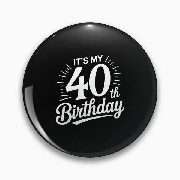 Item preview, It's My 40th Birthday 40th Years Old Man And Woman designed and sold by MarryIsMonth.
