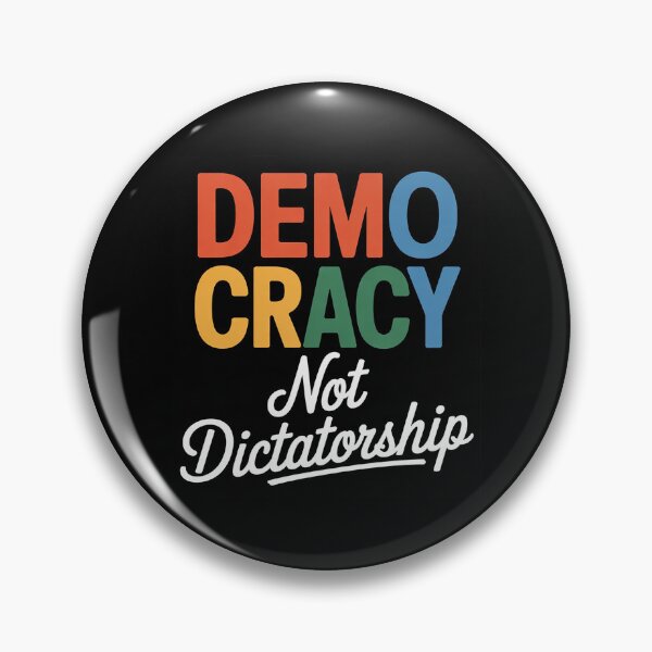 Item preview, Democracy Not Dictatorship designed and sold by MarkLeedsArt.