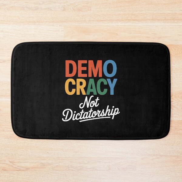 Item preview, Democracy Not Dictatorship designed and sold by MarkLeedsArt.