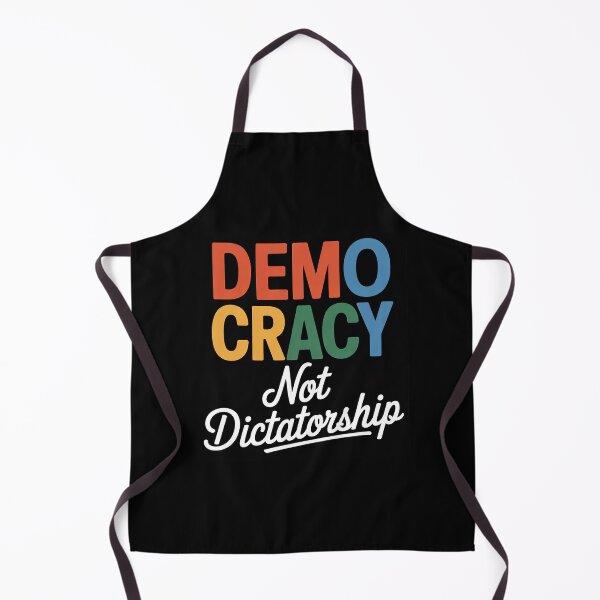 Item preview, Democracy Not Dictatorship designed and sold by MarkLeedsArt.