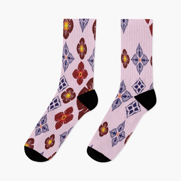 Item preview, Thai Floral Heritage – Soft Pink designed and sold by OIL Pattern Design .