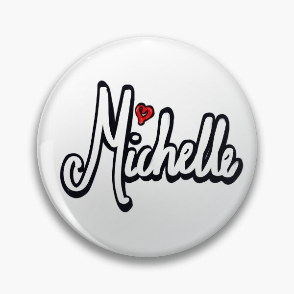 Item preview, Michelle popular girls first name in white. Personalized personalised customised name Michelle designed and sold by Artonmytee.