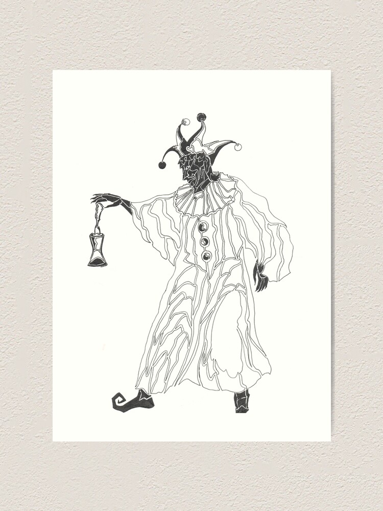 Thumbnail 1 of 3, Art Print, joking with time designed and sold by Anthropolog.