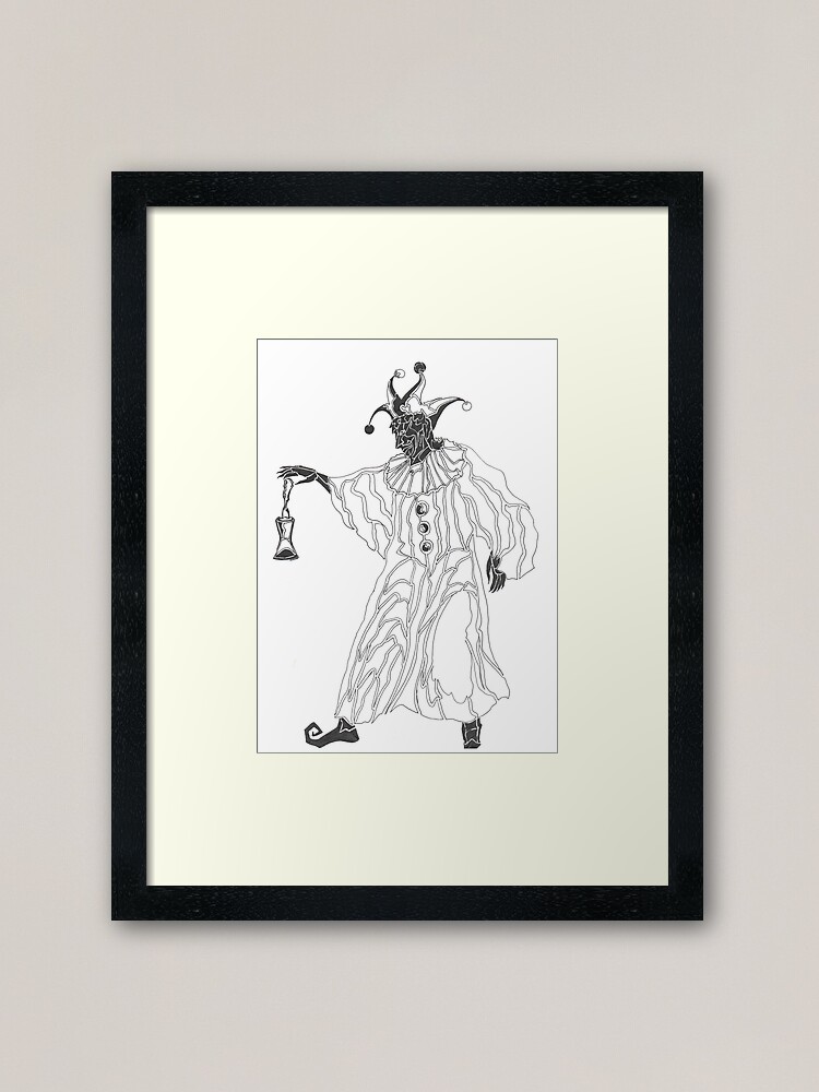 Thumbnail 1 of 7, Framed Art Print, joking with time designed and sold by Anthropolog.